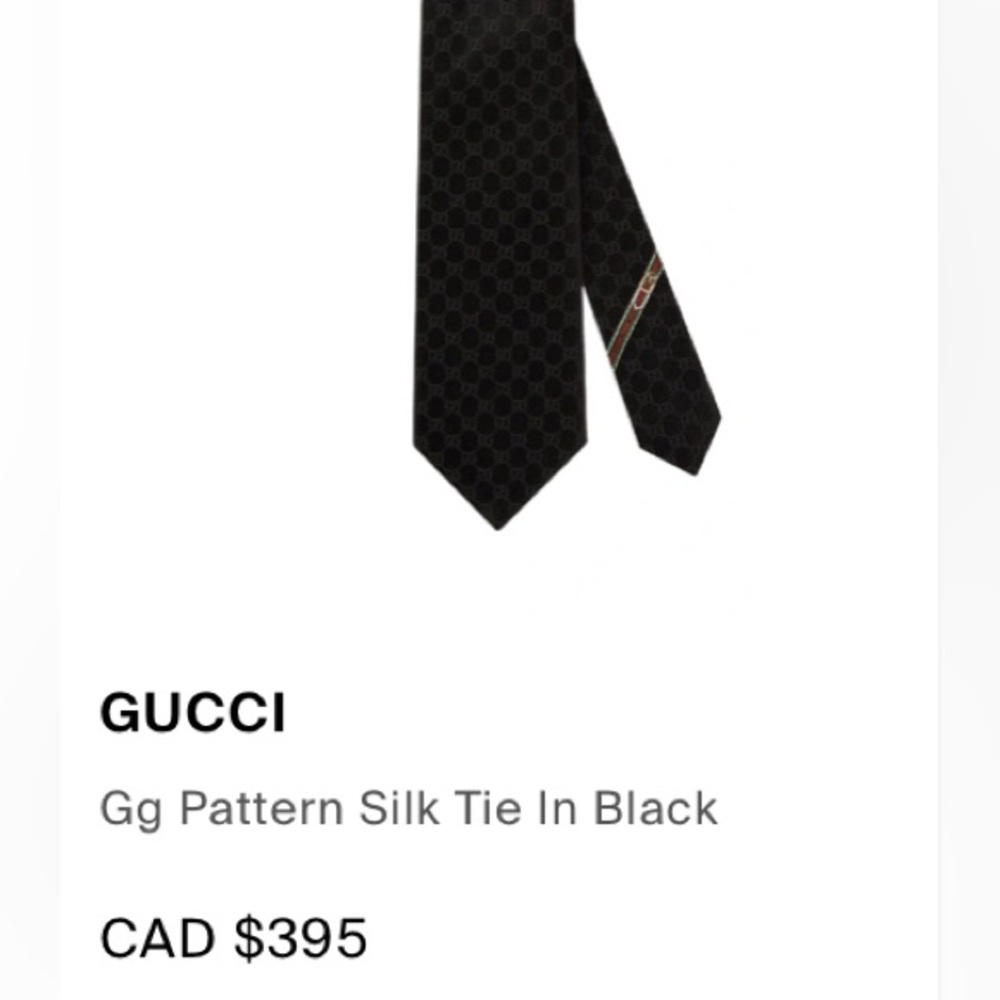 BNWT GUCCI HANDMADE TIE - Picture 8 of 11